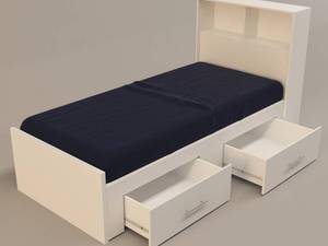 تخت خواب یکنفره اعیان مدل FH275 سایز 90x200 سانتی متر
