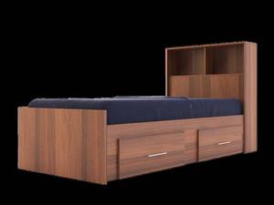 تخت خواب یکنفره اعیان مدل FH275 سایز 90x200 سانتی متر