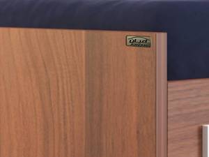 تخت خواب یکنفره اعیان مدل FH275 سایز 90x200 سانتی متر