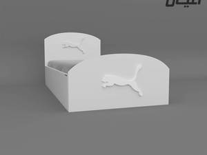 تخت خواب یک نفره  مدل پوما