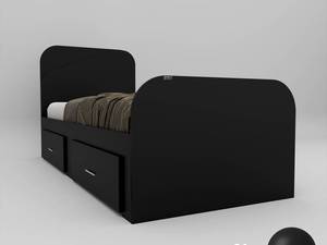 تخت خواب یکنفره اعیان مدل FH548 سایز 120x200 سانتی متر