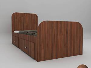 تخت خواب یکنفره اعیان مدل FH548 سایز 120x200 سانتی متر