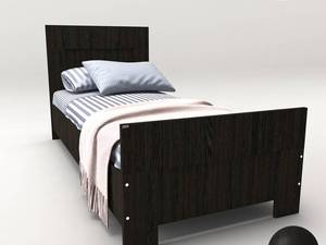 تخت خواب یکنفره اعیان مدل FH563 سایز 120x200 سانتی متر