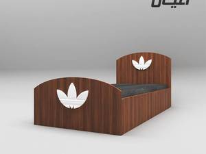 تخت خواب یک نفره اعیان مدل FH458 طرح اسپرت سایز 90x200 سانتی متر