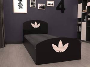 تخت خواب یک نفره اعیان مدل FH458 طرح اسپرت سایز 90x200 سانتی متر