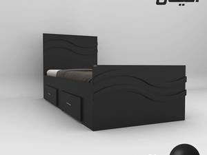 تخت خواب یکنفره اعیان مدل FH582 سایز 120x200 سانتی متر
