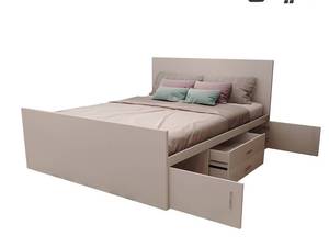 تخت خواب دونفره اعیان مدل FH359 سایز 160x200 سانتی متر