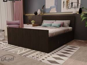 تخت خواب دونفره اعیان مدل FH359 سایز 160x200 سانتی متر