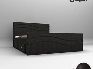 تخت خواب دونفره اعیان مدل FH581 سایز 160x200 سانتی متر