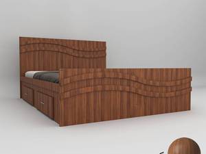 تخت خواب دونفره اعیان مدل FH581 سایز 160x200 سانتی متر