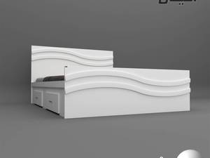 تخت خواب دونفره اعیان مدل FH581 سایز 160x200 سانتی متر