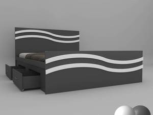 تخت خواب دونفره اعیان مدل FH581 سایز 160x200 سانتی متر