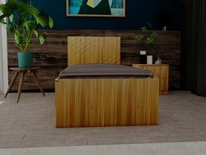 تخت خواب یکنفره اعیان مدل FH451 سایز 90x200 سانتی متر