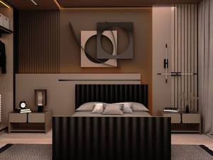 تخت خواب دونفره اعیان مدل FH374 سایز 160x200 سانتی متر