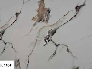 ماربل شیت 280*122 مرمر سفید طلایی کد 1451