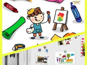 نقاشی در مهدکودک و پیش دبستان قرآنی یاس 