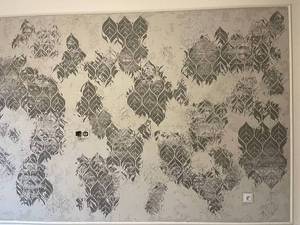 پتینه کاری روی دیوار شیراز