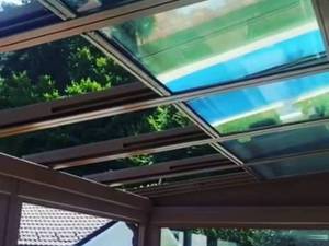 قیمت سقف شیشه ای متحرک در اصفهان
