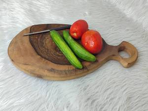 تخته گوشت و سرو چوبی