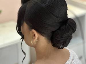 اجرای شینیون بسته در پاکدشت