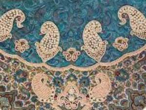 بخش هشتم ترمه دوزی کارگاه عمادی