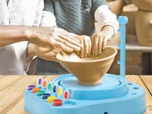 دستگاه سفالگری کودک