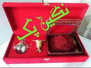 پک مخمل بزرگ با خاتم 50 گرم نگین