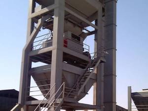 ساخت و راه اندازی کارخانه آسفالت ۱۲۰ تنی
