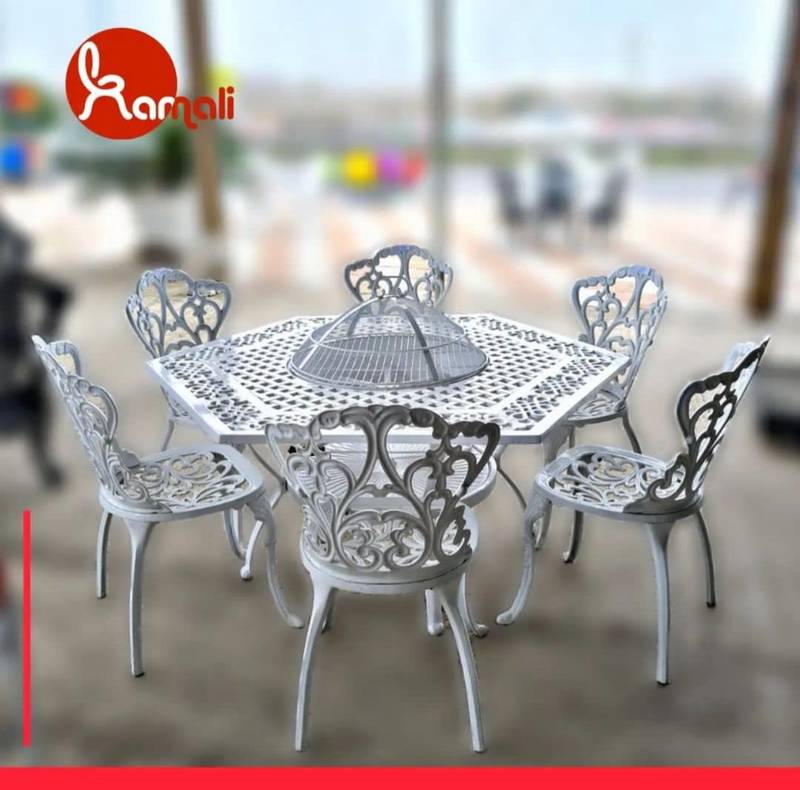 صندلی آلومینیومی برای فضای باز