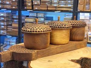 تولید کننده ظروف پذیرایی چوبی گرگان