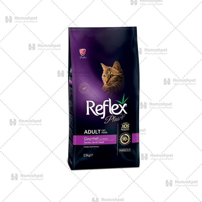 غذای خشک گربه رفلکس پلاس گورمت