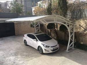 سایبان پارکینگی در بردسیر کرمان