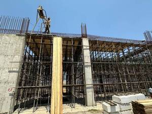قالبندی سقف دال گنبد کاووس