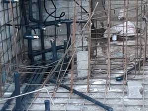 ساخت آلاچیق اتشکده و ابنما در نمک ابرود مازندران