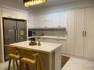 کابینت نئو کلاسیک با روکش سوپر مات