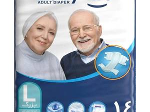 پوشینه بزرگسال ایزی لایف مدل چسبی سایز بزرگ L