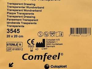 کامفیل شفاف کولوپلاست coloplast comfeel 3545