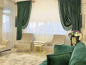 خرید پرده آماده حریر آستر شید