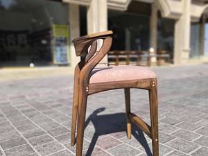 خرید و قیمت صندلی کانتر چوب گردو