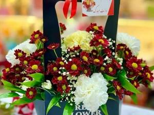 خرید باکس گل فرش فلاور 