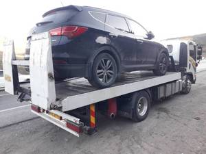 حمل خودرو با یدک کش کفی و دکل زرین دشت