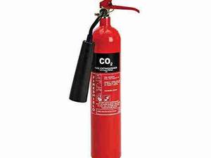 کپسول های آتش نشانی حاوی گاز CO2 (کربن دی اکسید)
