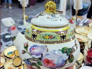 کتری 2 لیتری روسی طرح گل