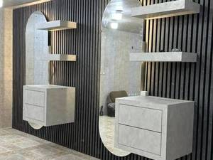 ساخت دکور آرایشگاه باMDF  در قشم