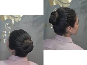 شینیون ساده مخصوص عروس در اراک