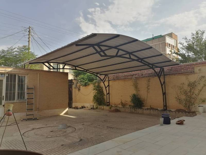 ساخت پارکینگ و سایبان بدون پایه مزاحم