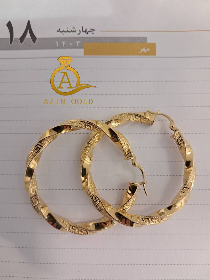گوشواره حلقه ای ورساچی در شهر رشت