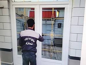 تولید درب ضد آب PVC در اردبیل