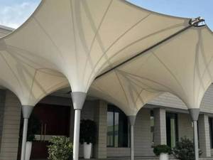 اجرای سایبان برقی تراس نوشهر