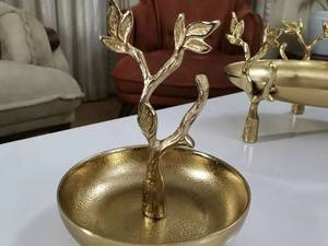 سرویس گلبرگ طلایی 5 پارچه آلومینیومی